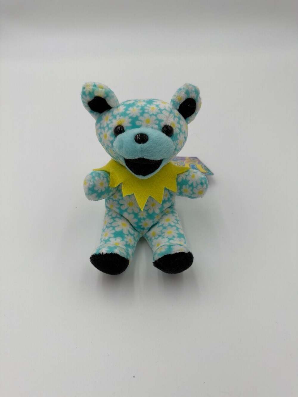 Liquid Blue Grateful Dead Bean Bear Daisy Plush 7"
